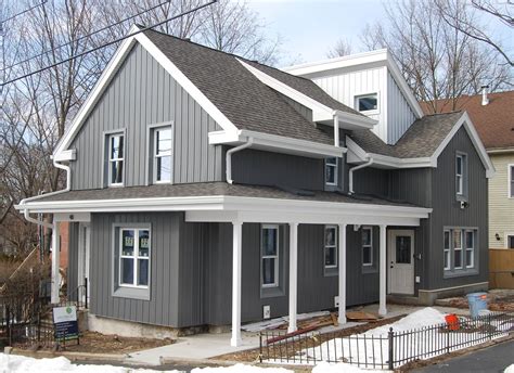 outside of house has metal|metal siding for residential homes.